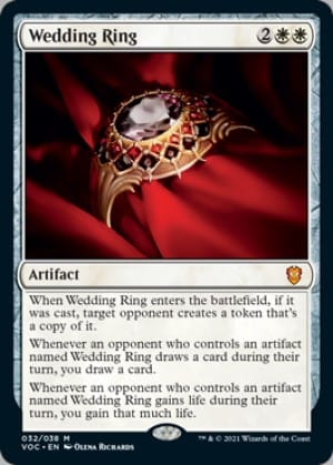 Card art for Wedding Ring in Innistrad Crimson Vow