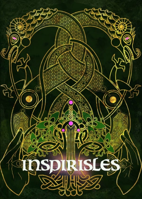 The cover art of the TTRPG Inspirisles