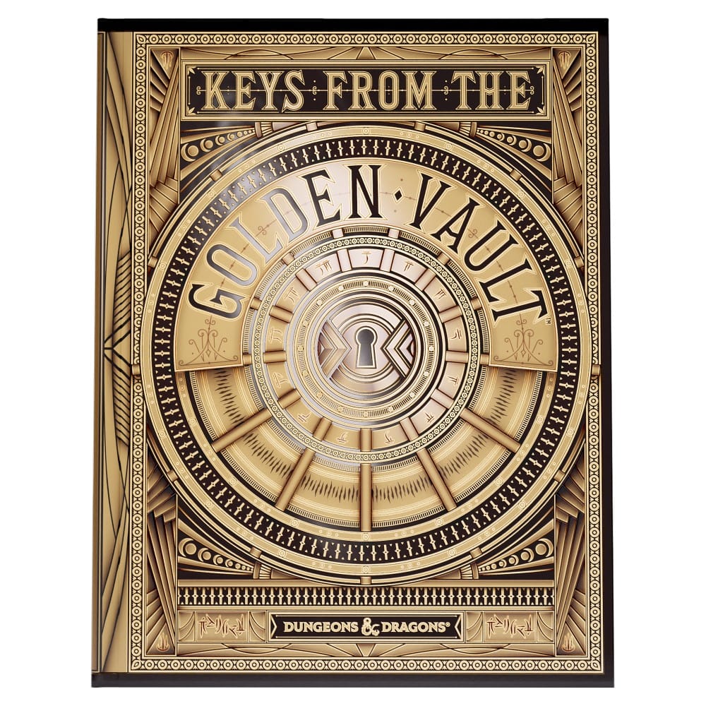 The alternate art cover for Keys From The Golden Vault