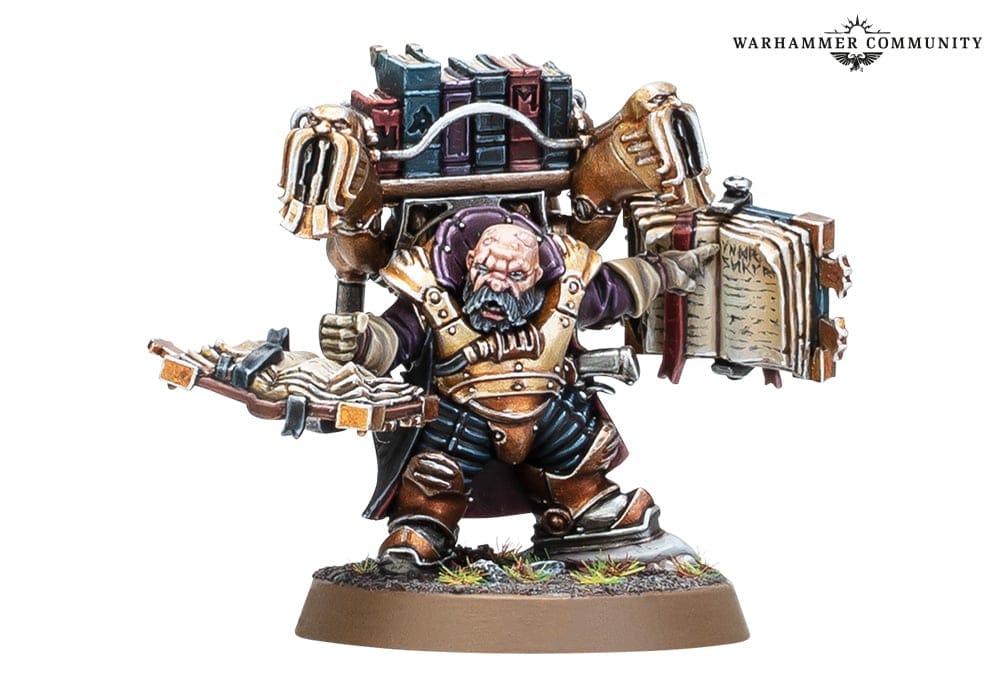 An image of the Kharadron Overlords Codewright, a new unit for the army