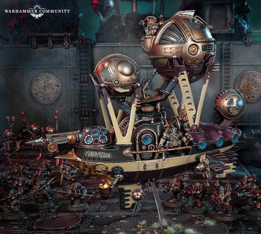 an image of the Kharadron Overlords Frigate