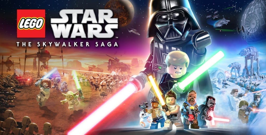 Key art for Lego Star Wars: The Skywalker Saga