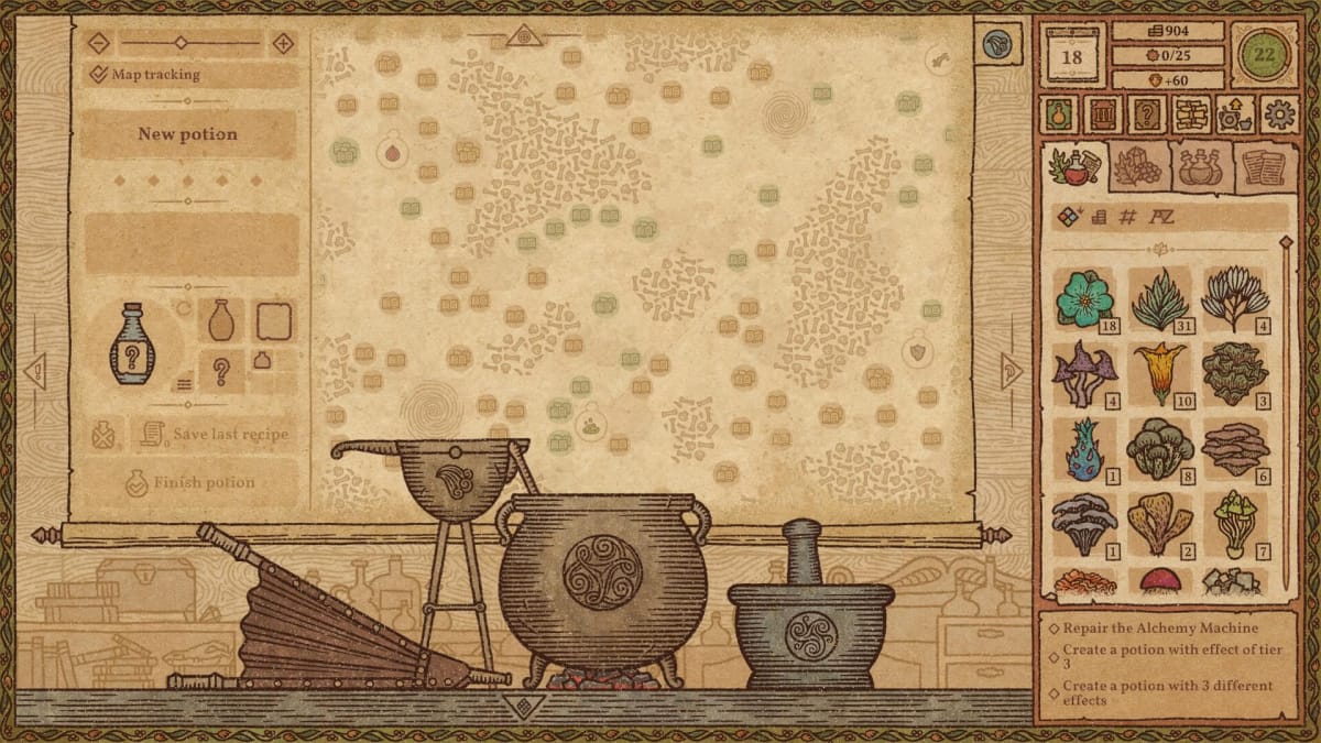 Potion Craft Alchemist Simulator Map Guide