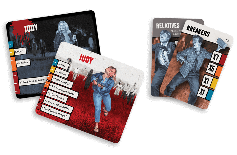 Card art for Night of the Living Dead Zombicide