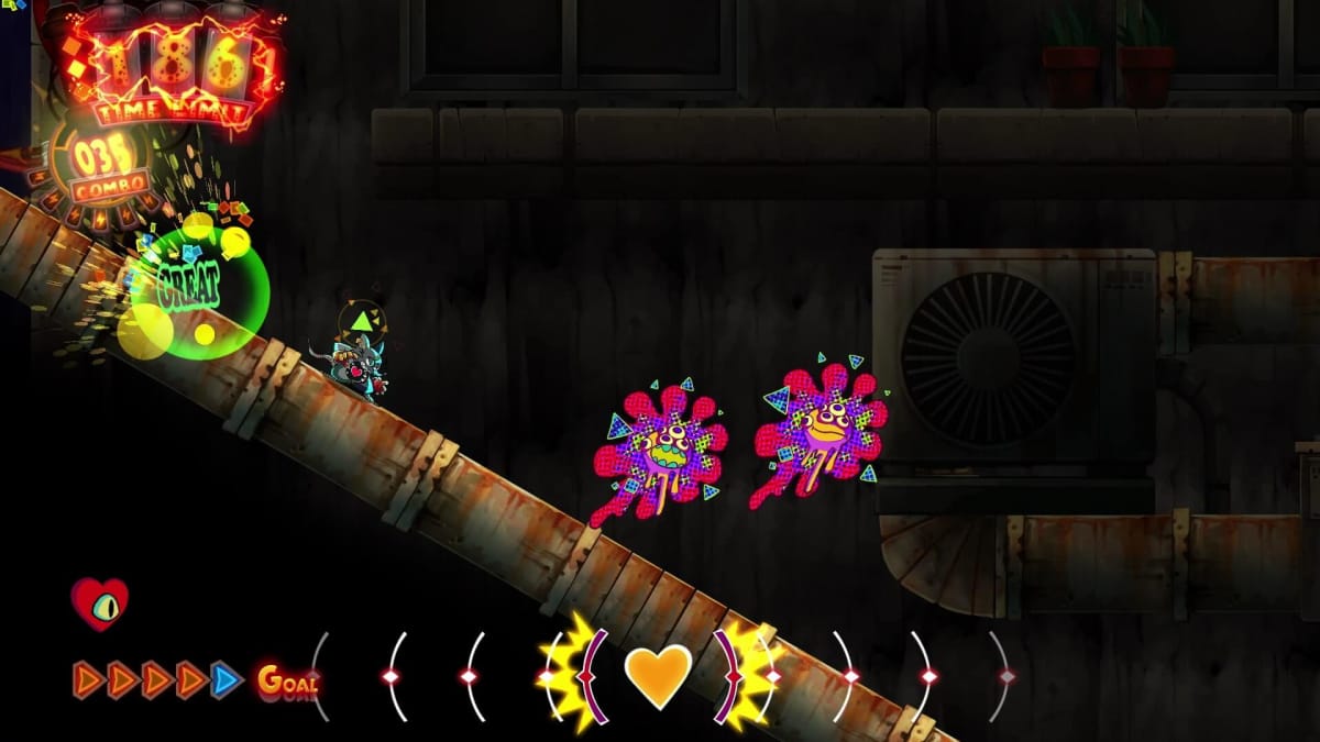 A gameplay screenshot from Mad Rat Dead.
