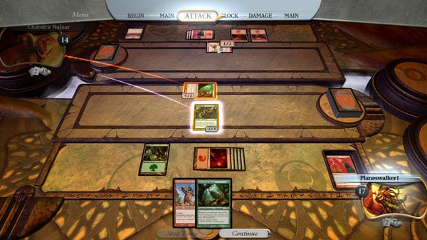 Combat Phase in Magic The Gathering Duels of the Planeswalkers