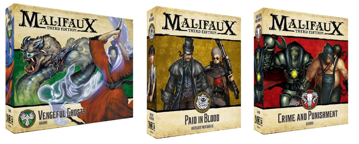 Malifaux Faction Expansion Packs.