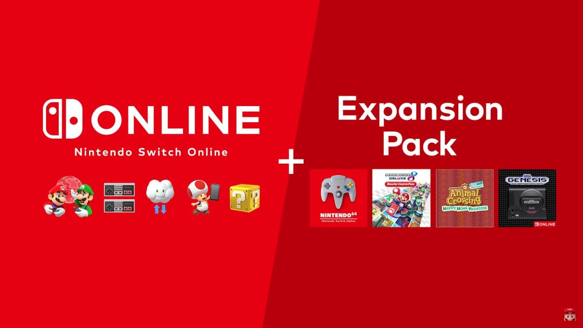 Nintendo Switch Online + Expansion Pack Benefits 