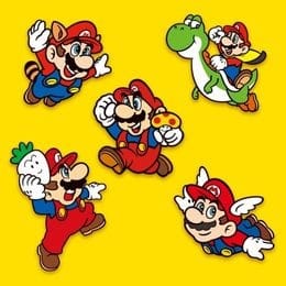 Super Mario 35th Anniversary Pins