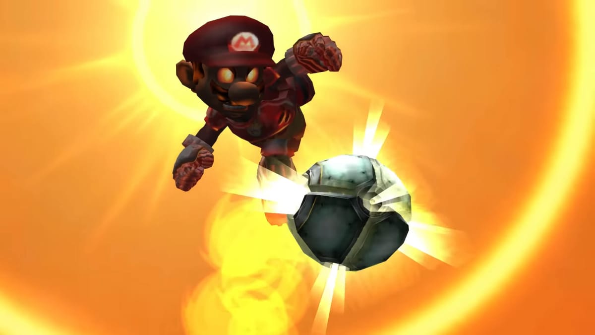 Mario Strikers Charged Mario's Special Attack