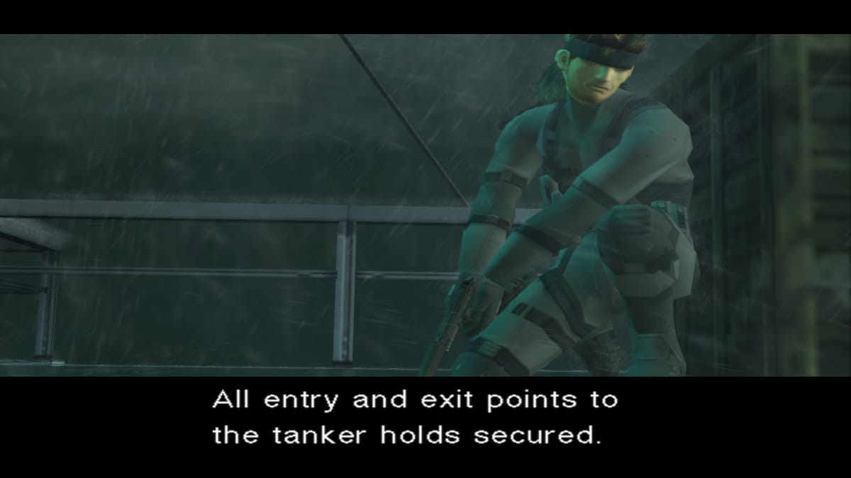 Metal Gear Solid - Tanker Mission