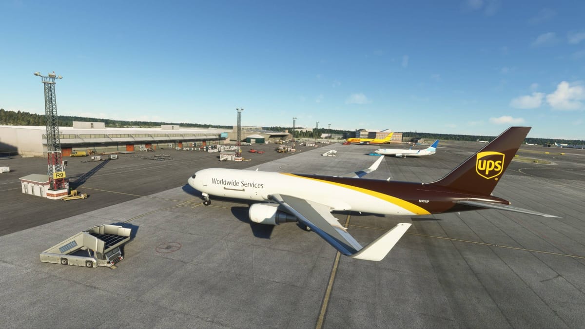 Microsoft Flight Simulator Stockholm Arlanda Cargo Center