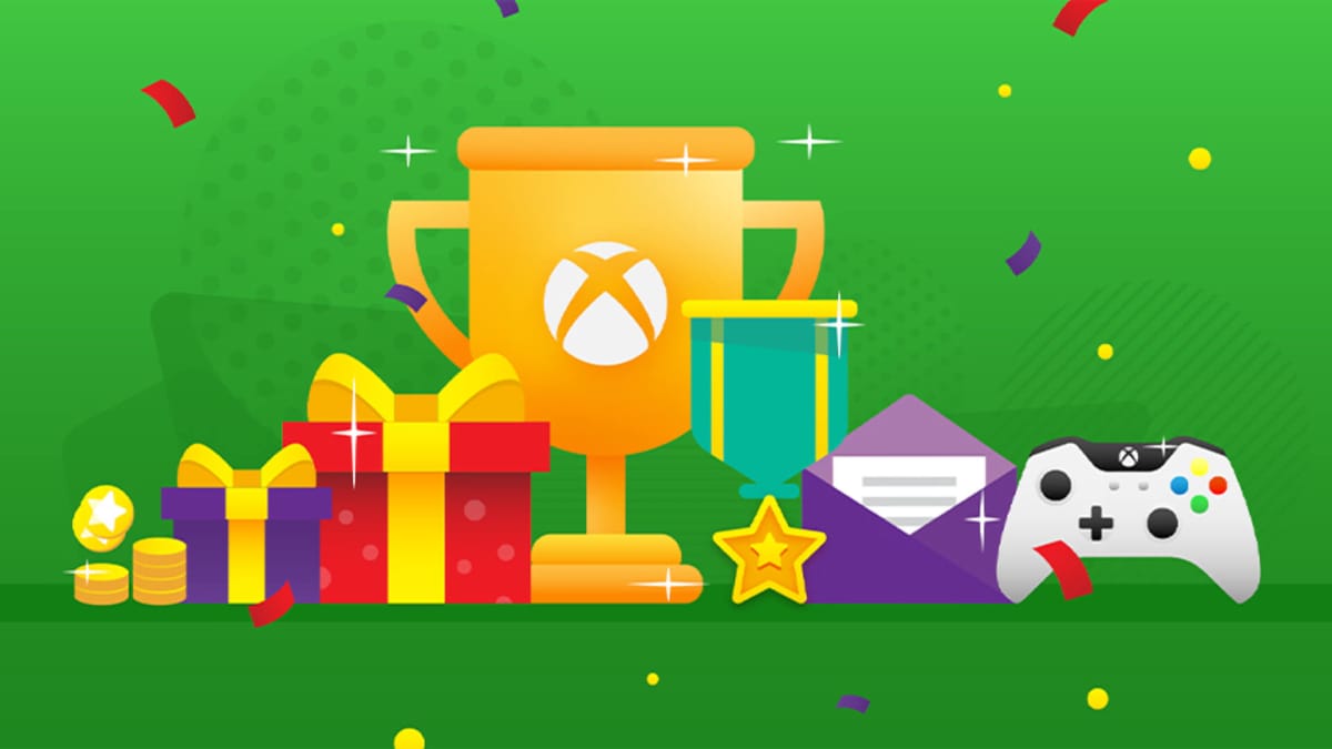 A banner for Microsoft Rewards, the Xbox version of PlayStation Stars