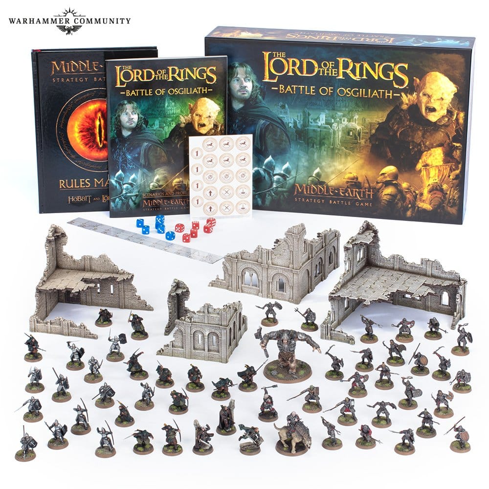 An image of the Middle-Earth Strategy Battle Game Battle For Osgiliath