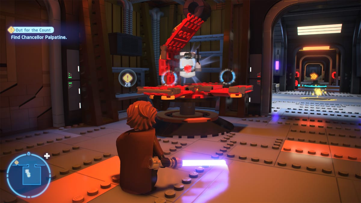 Lego Star Wars: The Skywalker Saga Out for the Count Minikit 1