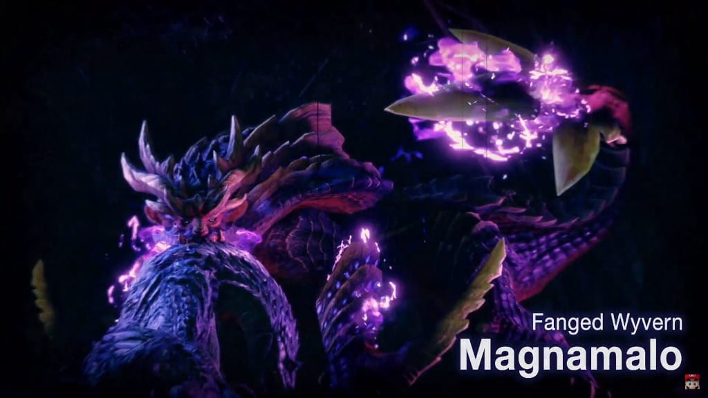 Magnamalo, the flagship monster in Monster Hunter: Rise