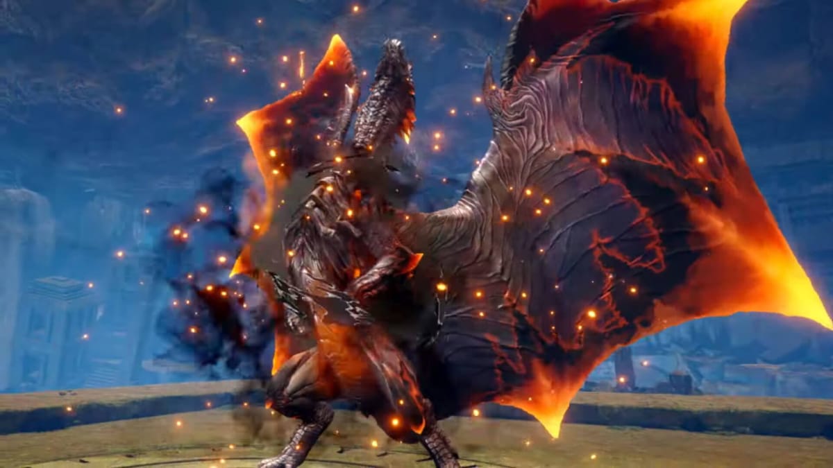 The new Risen Kushala Daora monster from Monster Hunter Rise: Sunbreak Title Update 3