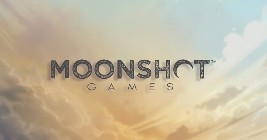 The logo for Moonshot Games, a Dreamhaven studio