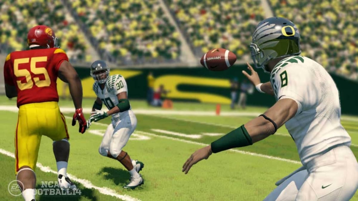 NCAA Football 14, the last college football game from EA before EA Sports College Football