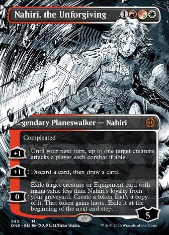 Nahiri, the Unforgiving card