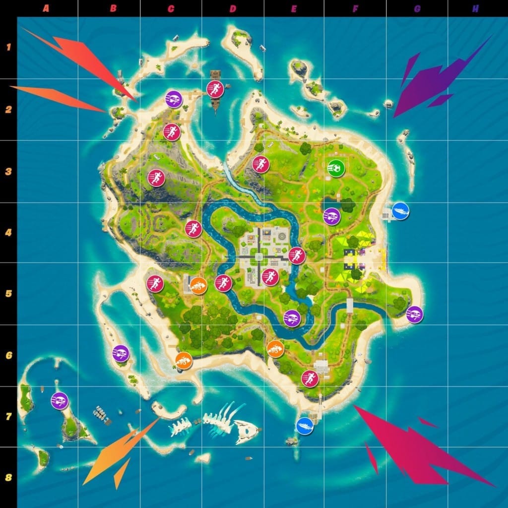 The new Fortnite Party Royale mode map according to Lucas7yoshi