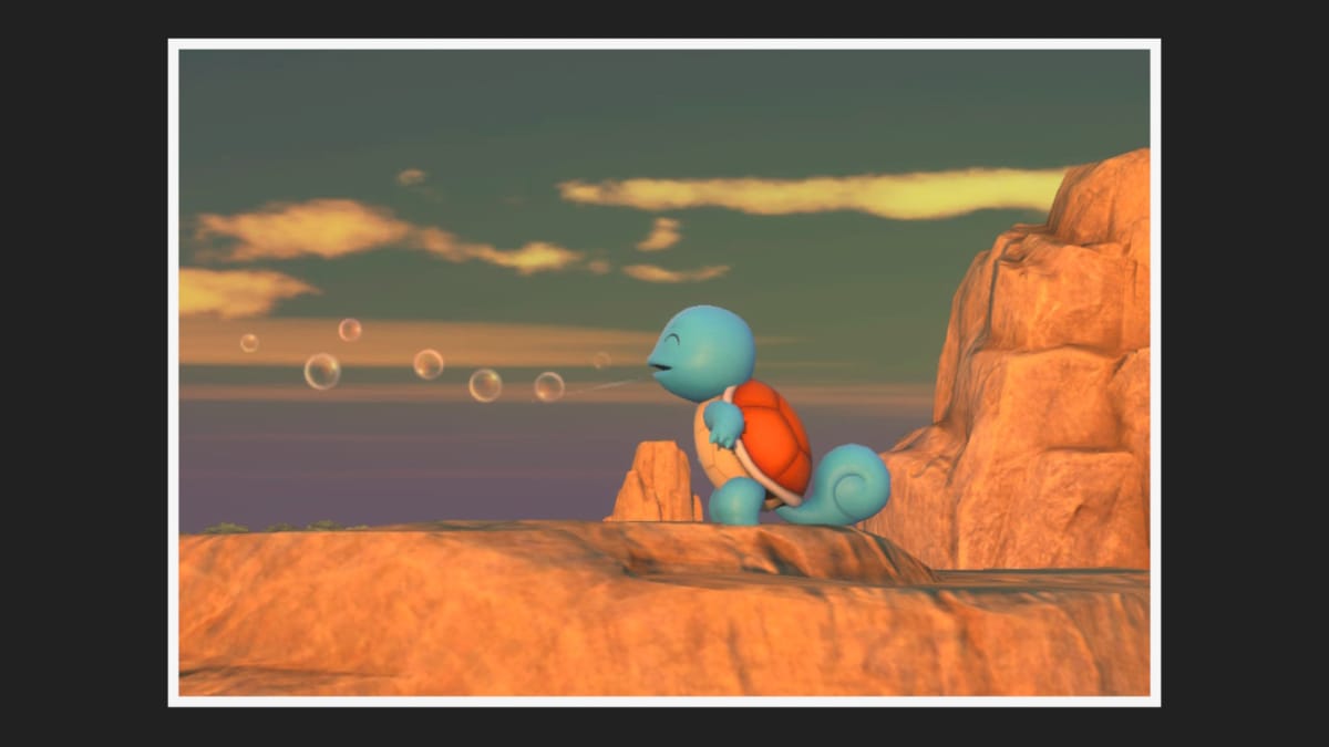 New Pokemon Snap Squirtle