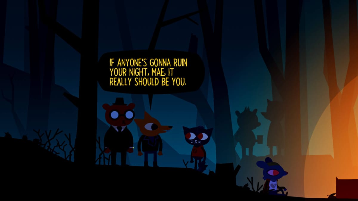 Night In The Woods, a game that highlights mental health issues as per the Mental Health Foundation's recommendation