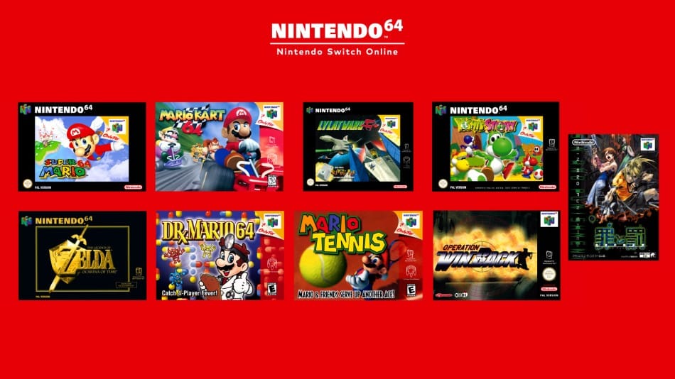 Nintendo 64 titles