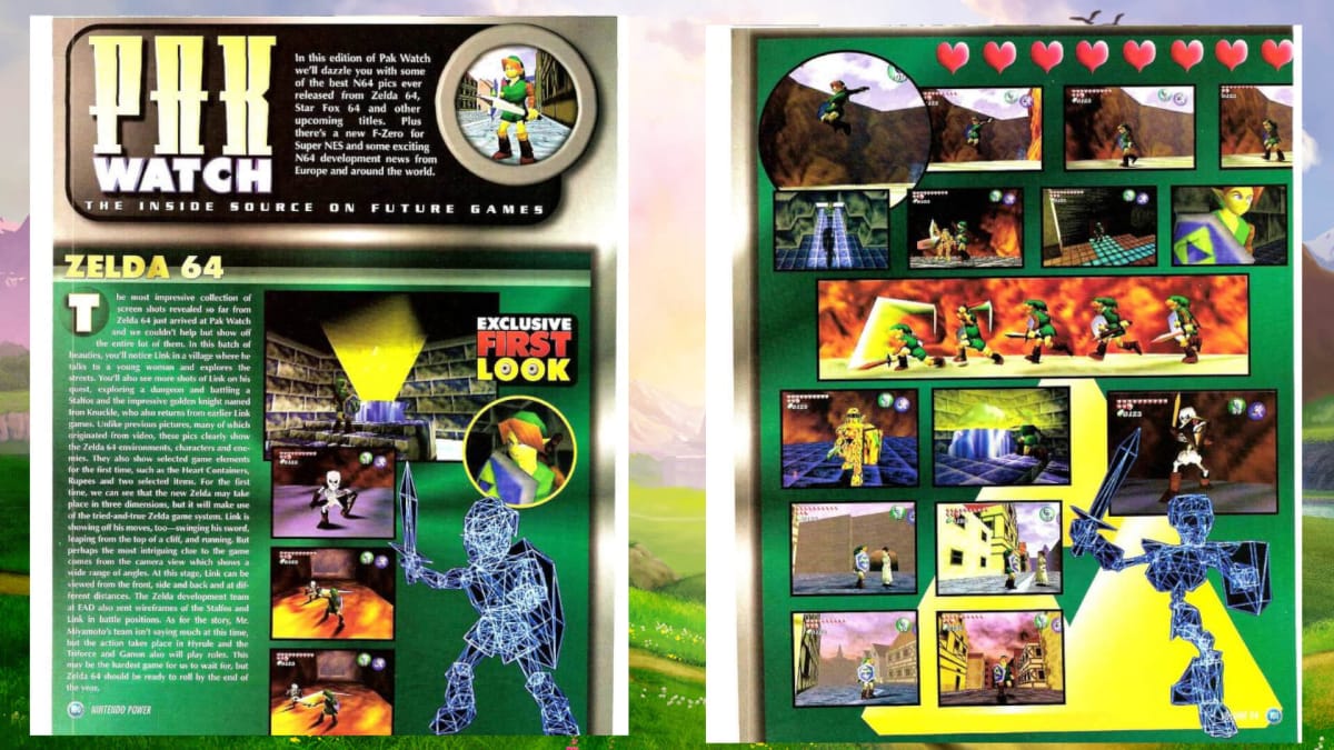 Nintendo Power 94 Zelda  64 Showcase