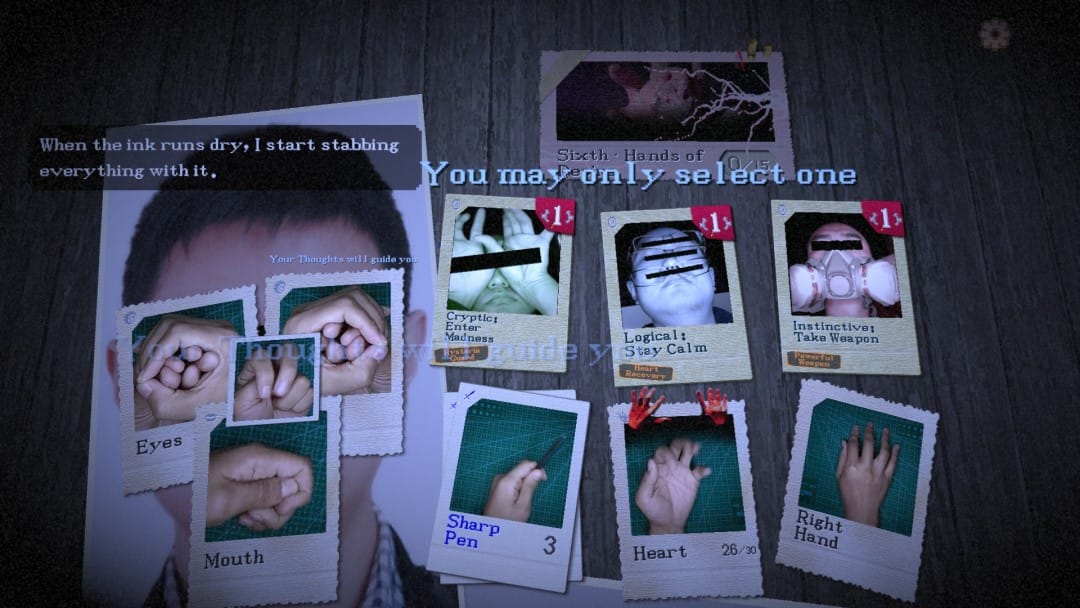 More complex Challenge Mode gameplay from the horror game Out of Hands