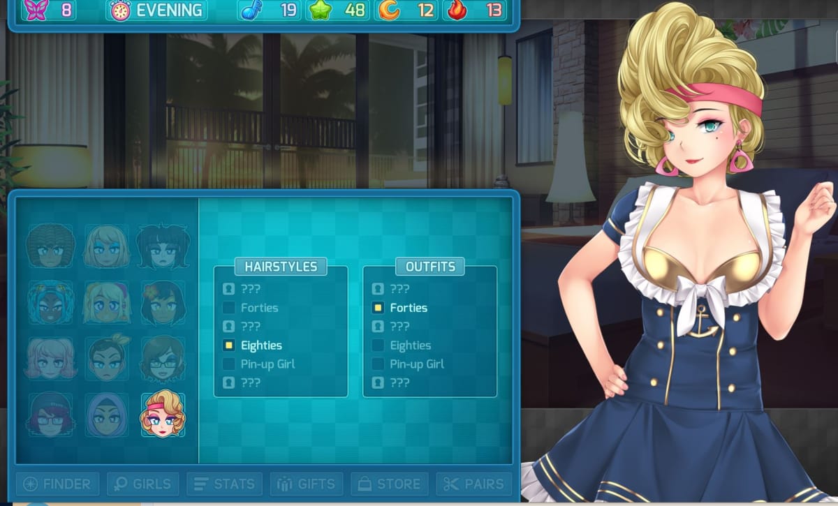 Huniepop 2 Outfits Polly