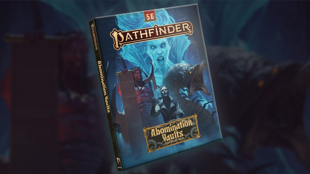 Official art of Pathfinder Abomination Vaults for 5e