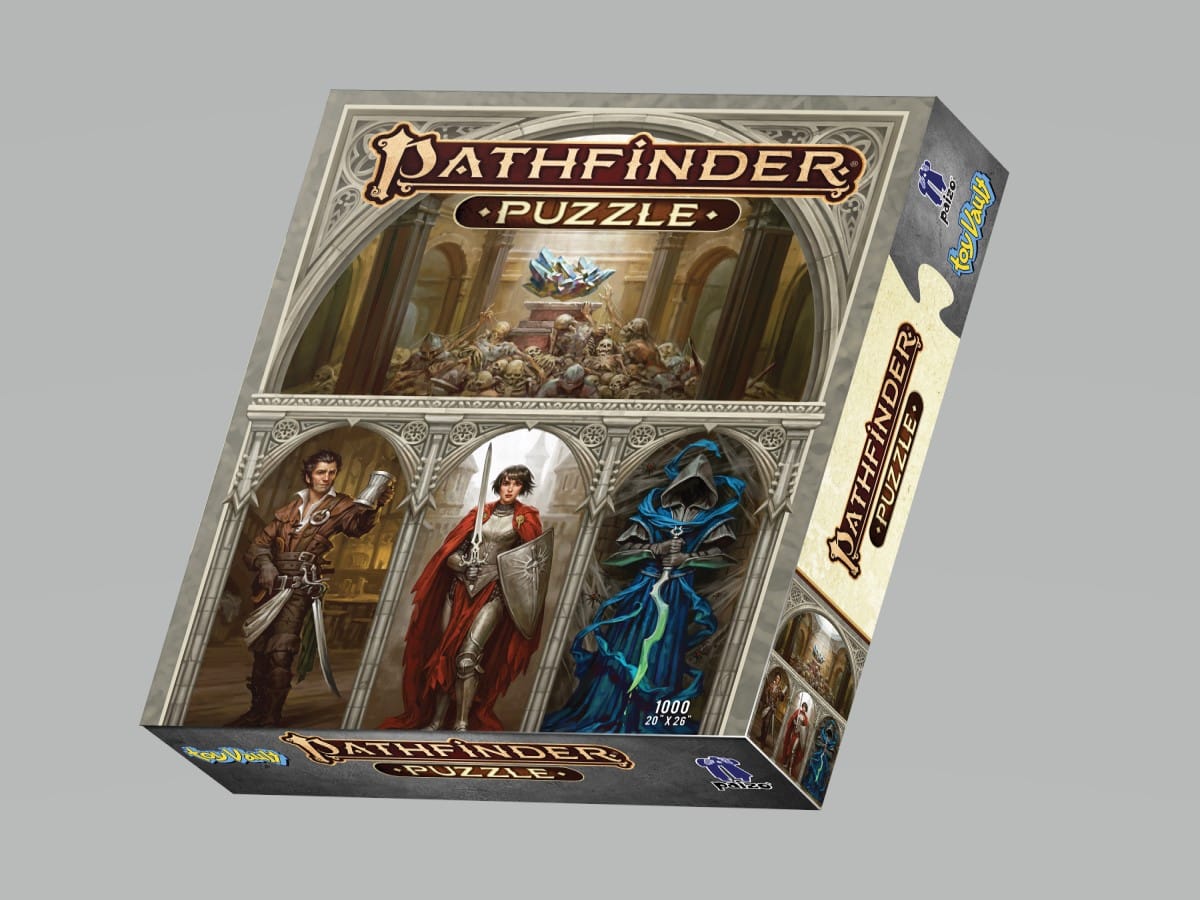 Box art of Pathfinder Puzzles Lost Omens