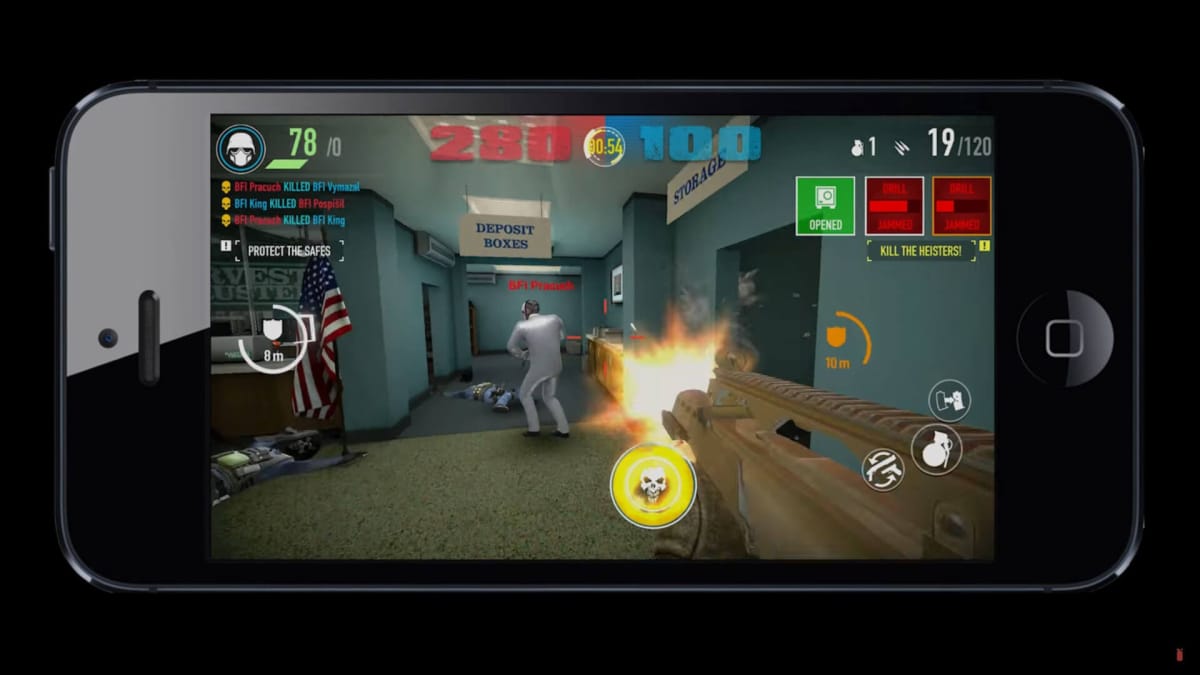 Payday: Crime War, a mobile shooter developed by Starbreeze