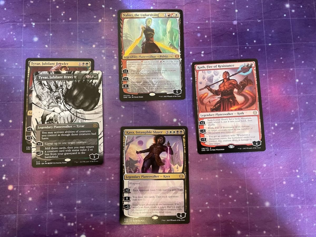 Phyrexia All Will Be One Card Pulls - Planeswalkers