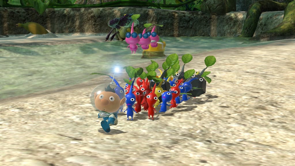 Upcoming Nintendo Switch game Pikmin 3 Deluxe
