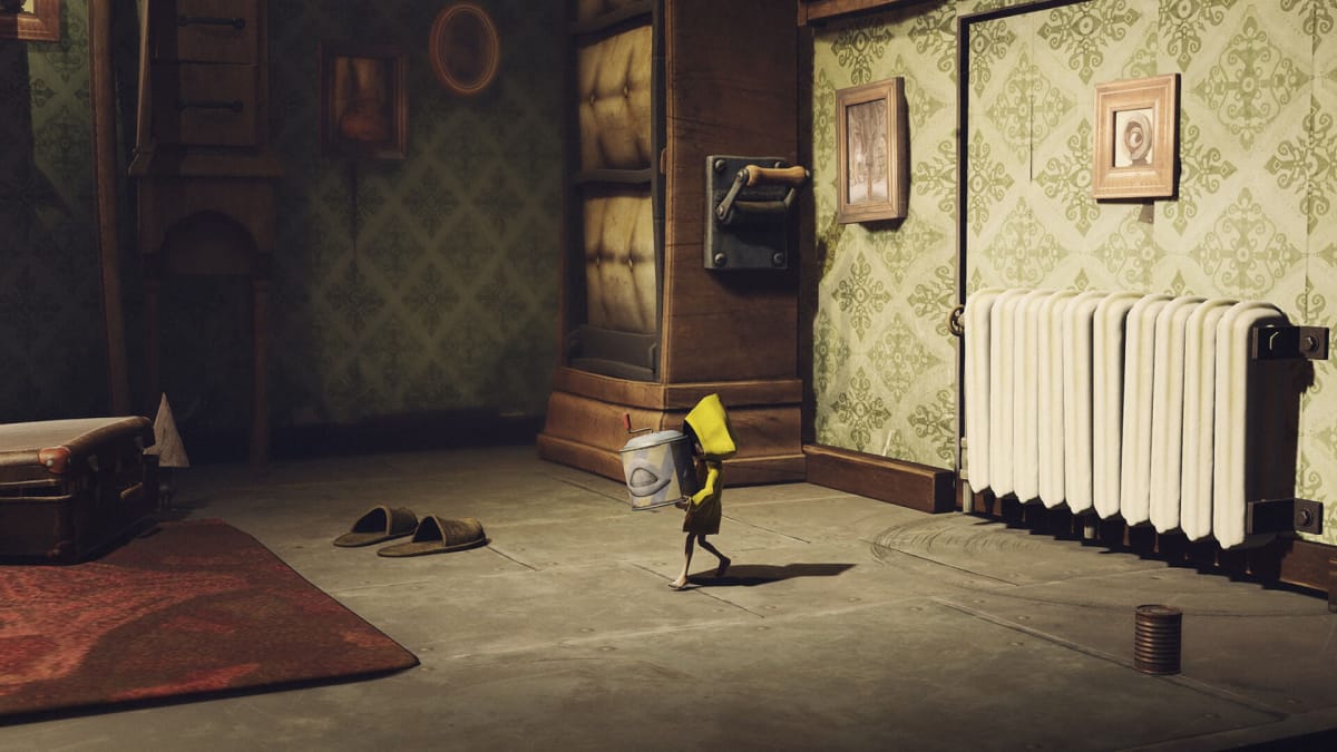 Six exploring the ship in Little Nightmares, a PlayStation Plus Essential August 2022 game