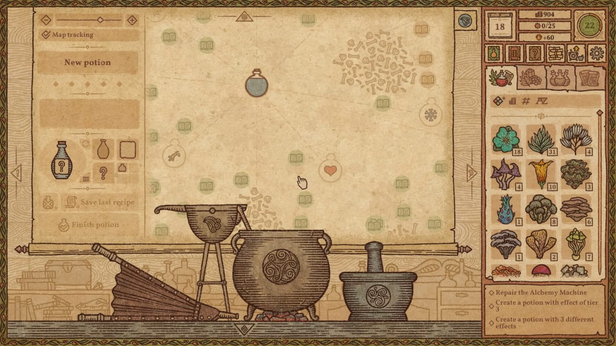 Potion Craft Alchemist Simulator Map Guide