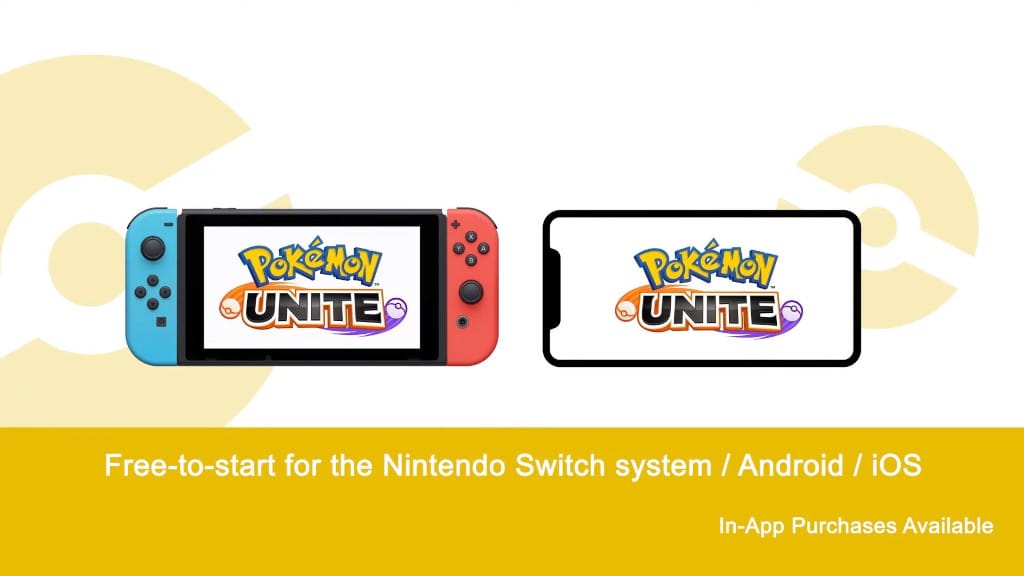 Pokémon Unite will be free to start on Switch and mobile