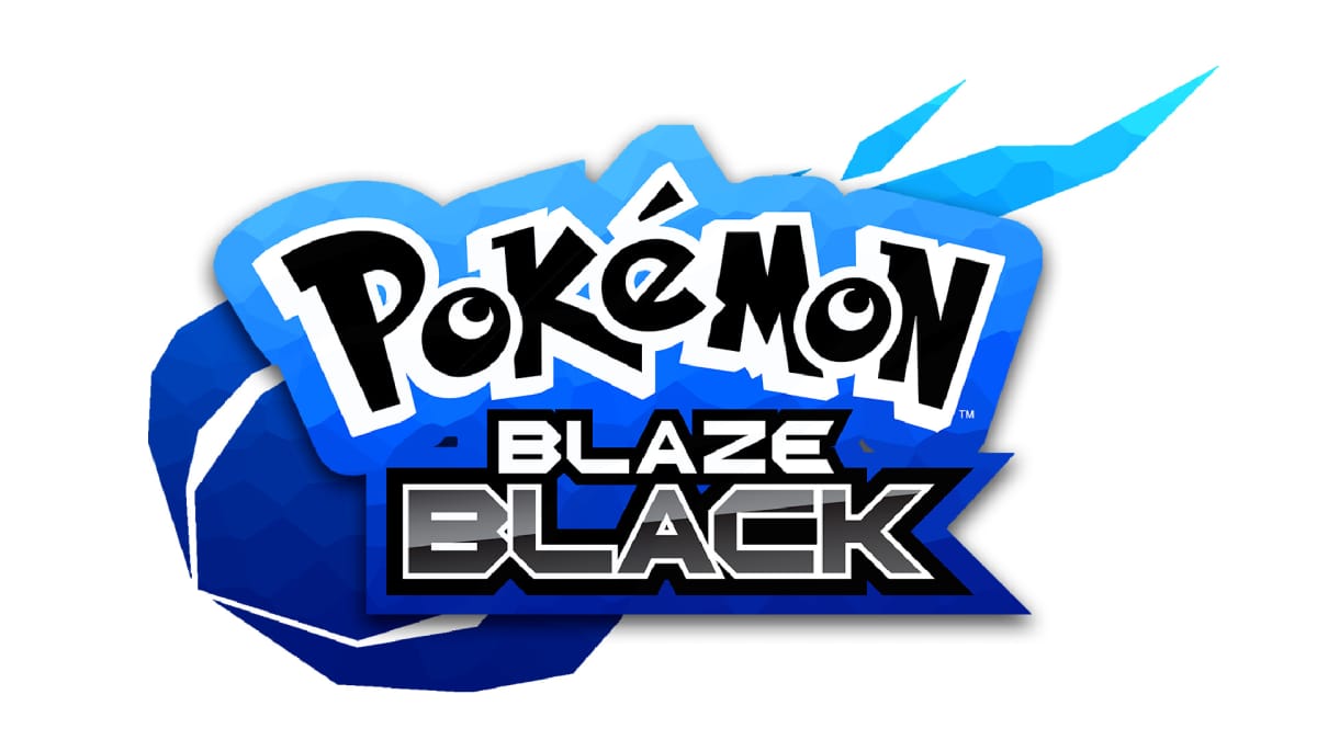 Pokemon Blaze Black ROM Hack Custom Logo