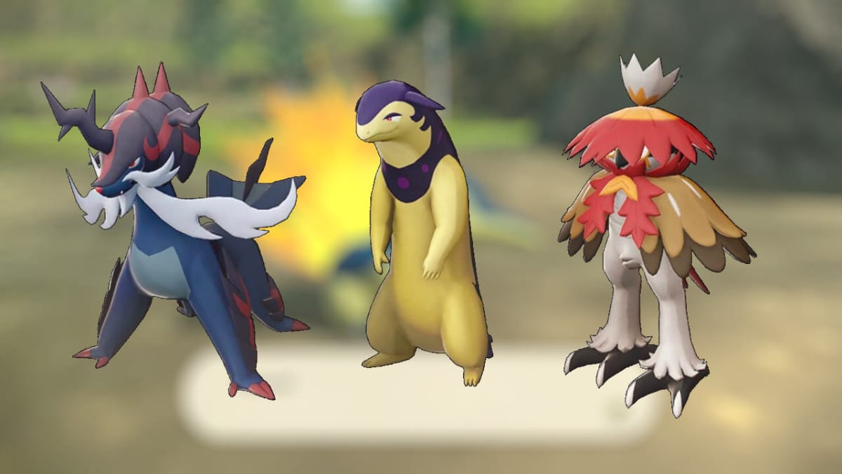 Pokémon Legends Arceus partner, Best starter, evolutions & final form