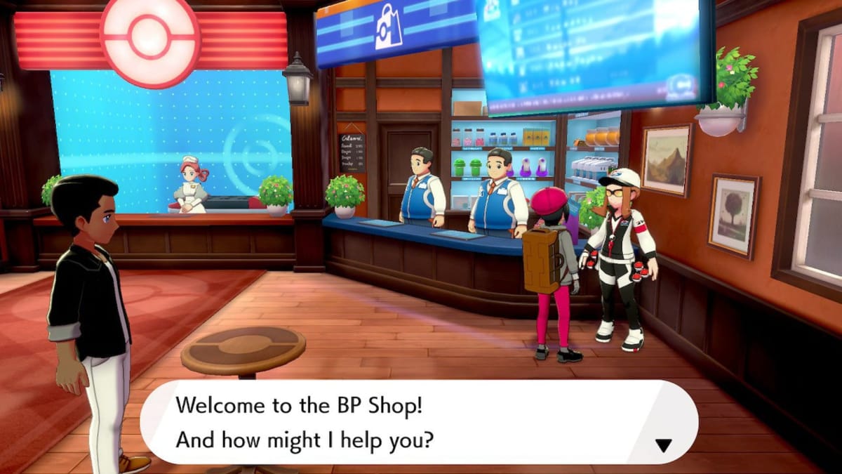 Pokemon Sword Shield BP Shop