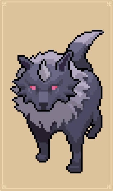 Potion Permit Monster Guide - Elder Wolf