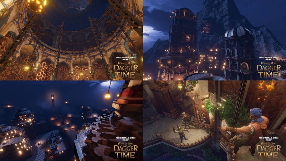 Four new screenshots from Prince of Persia: The Dagger of Time