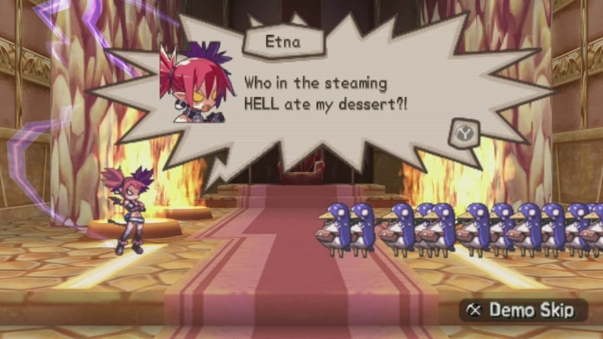 Someone ate Etna's dessert, and now there will be suffering.