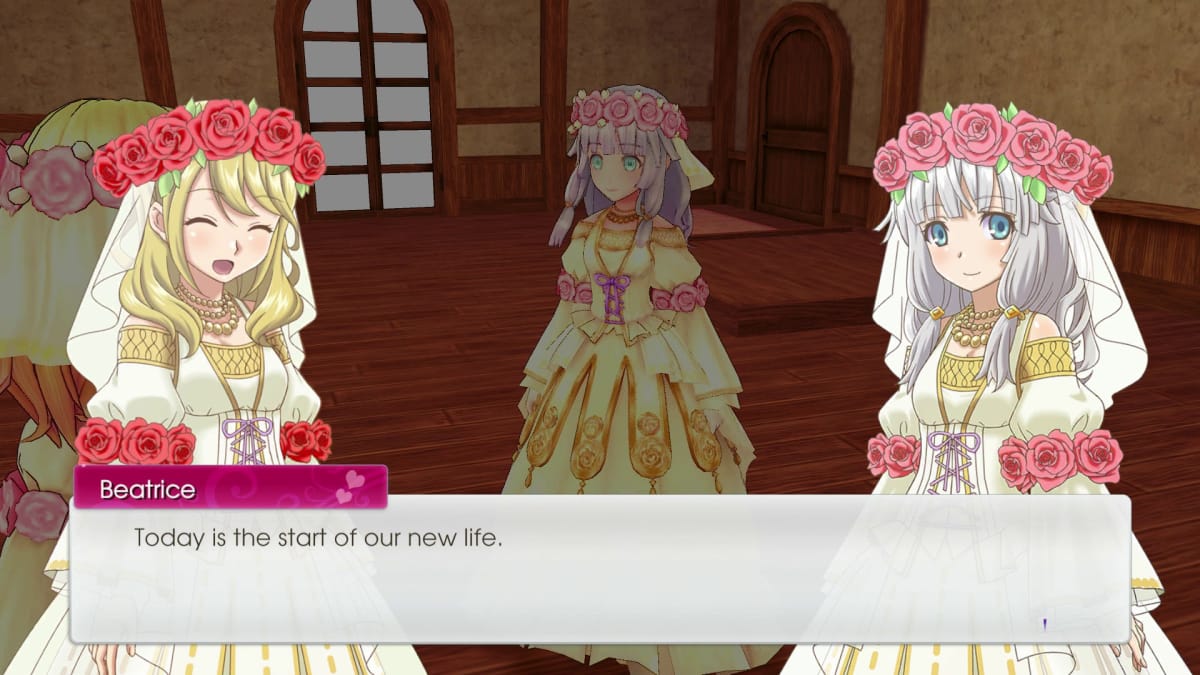 Getting married to Priscilla in Rune Factory 5