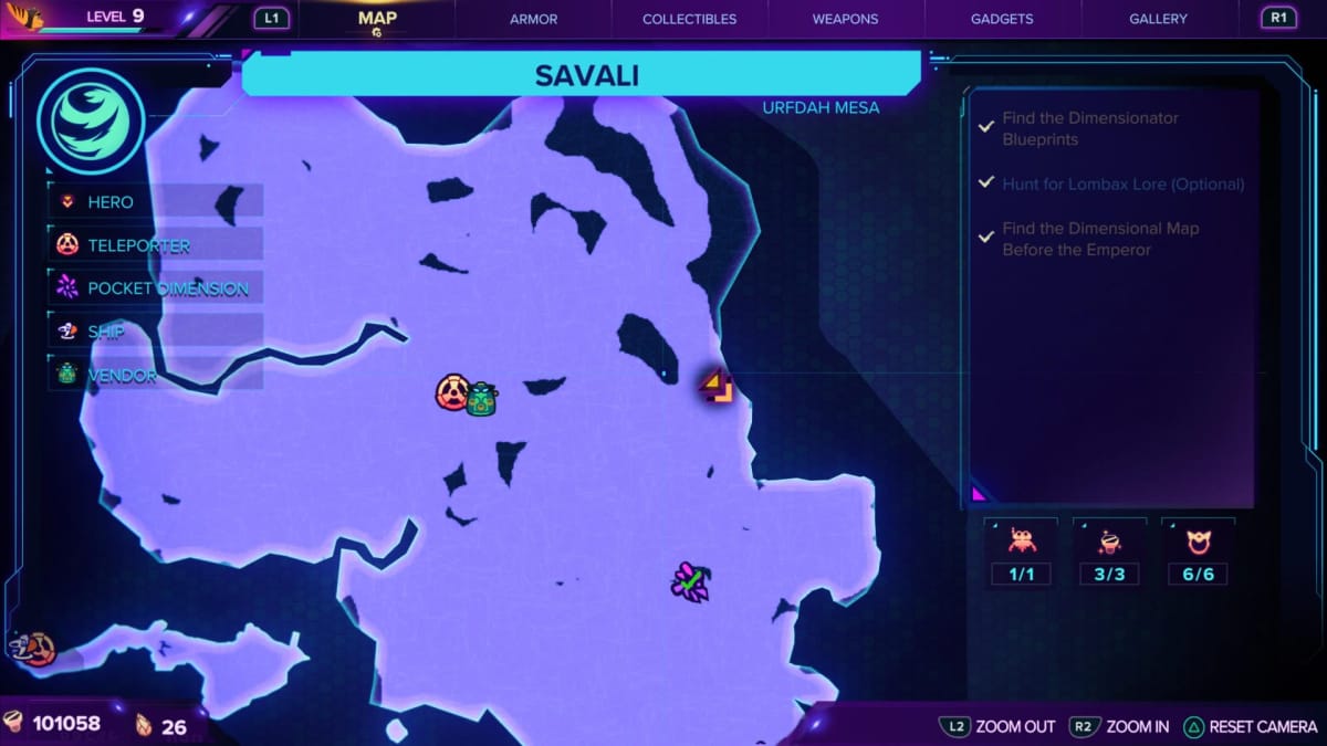 Ratchet & Clank Rift Apart Savali Gold Bolts Locations