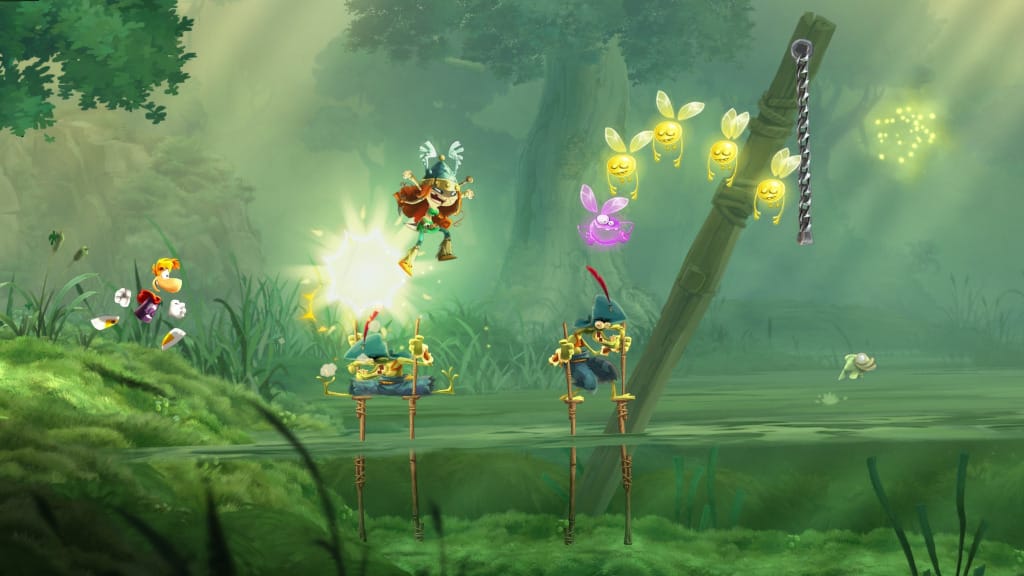Gameplay in Michel Ancel's Rayman Legends