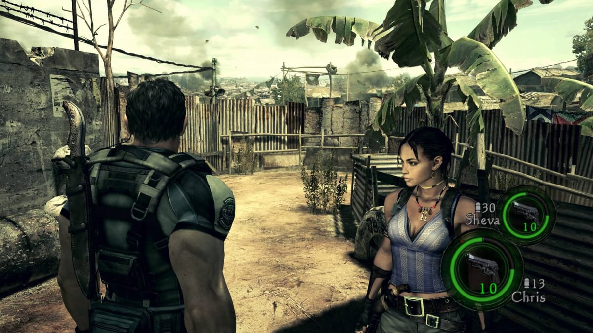 Resident Evil 5 Chris and Sheva
