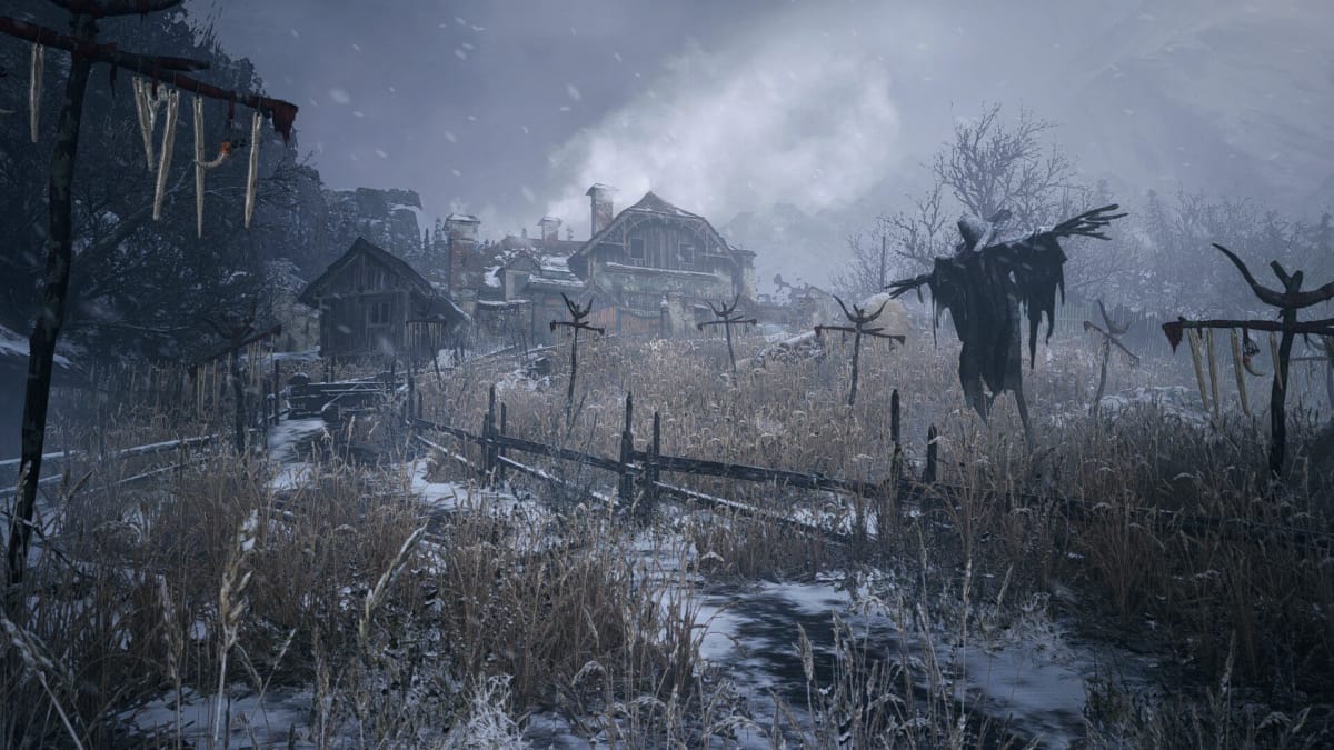 A screenshot of Resident Evil Village, one of Capcom's big recent releases.